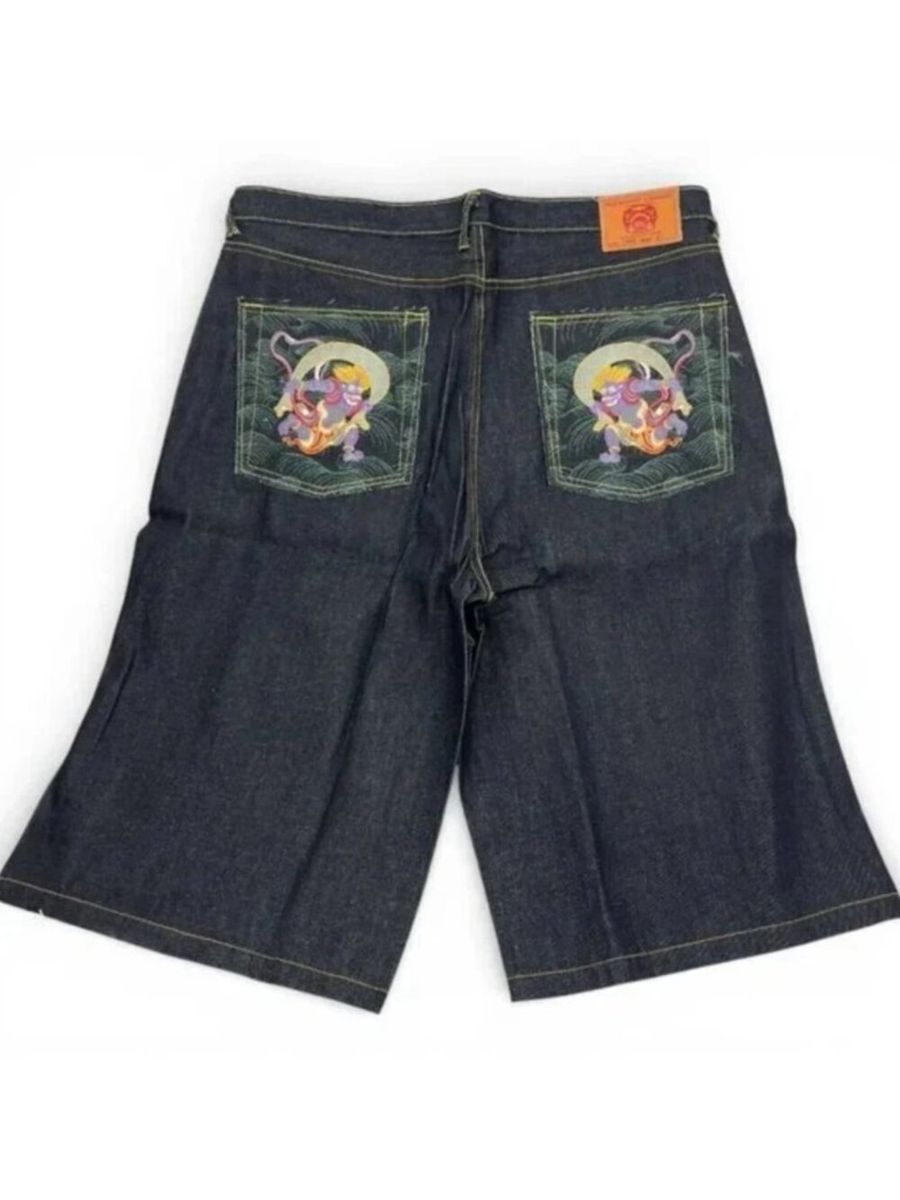 Red Monkey Martin Ksohoh RMC VTG NEW Deadstock Denim Jean Skater Shorts Men's 40